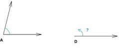 Construction of an angle