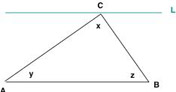 Line parallel to AB through C