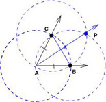 Angle bisector of angle BAC
