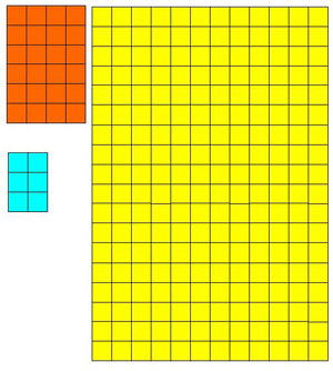 fiigures made up of unit squares