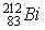 212 over 83 Bi
