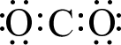 Image showing part b stage of the Lewis structure for CO2