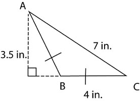 Triangle area question