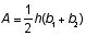 Formula for area of trapezoid