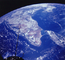 India and Sri Lanka from Gemini 11