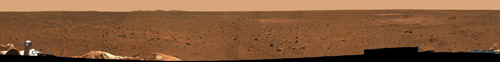 The surface of Mars