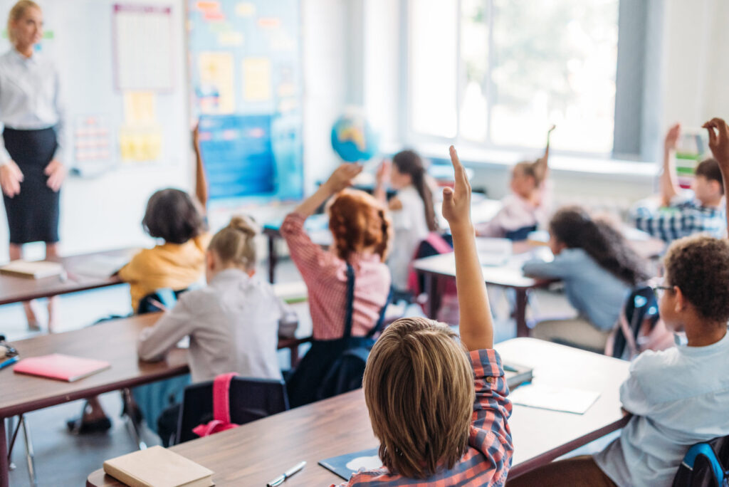 classroom, students, winter blues